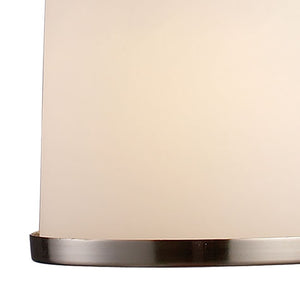 Brooksdale 5' 1 Light Mini Pendant in Satin Nickel