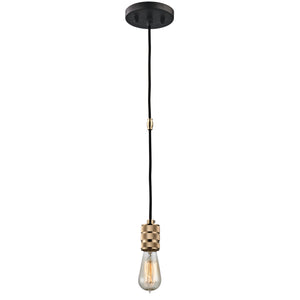 Camley 2' 1 Light Mini Pendant in Oil Rubbed Bronze