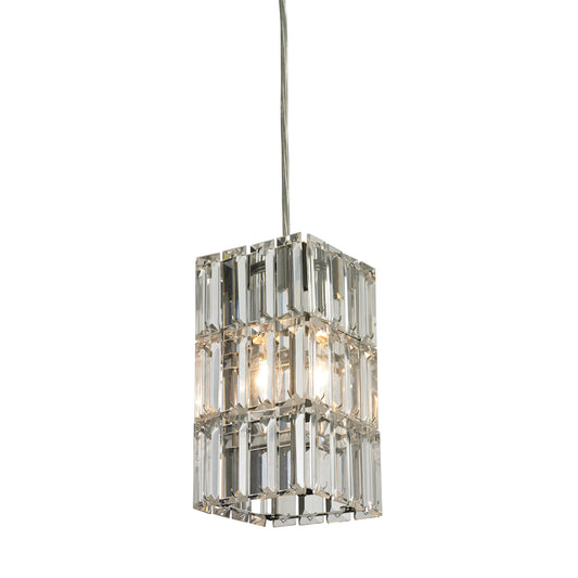 Cynthia 4" 1 Light Mini Pendant in Polished Chrome