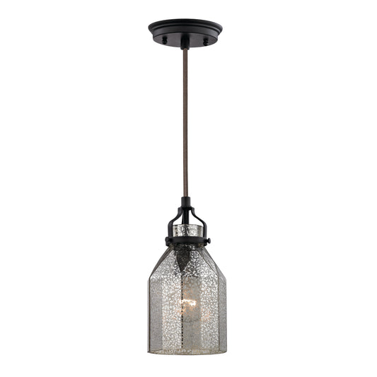 Danica 5" 1 Light Mini Pendant in Oil Rubbed Bronze