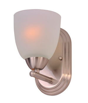 Axis 5' Single Light Wall Sconce in Satin Nickel
