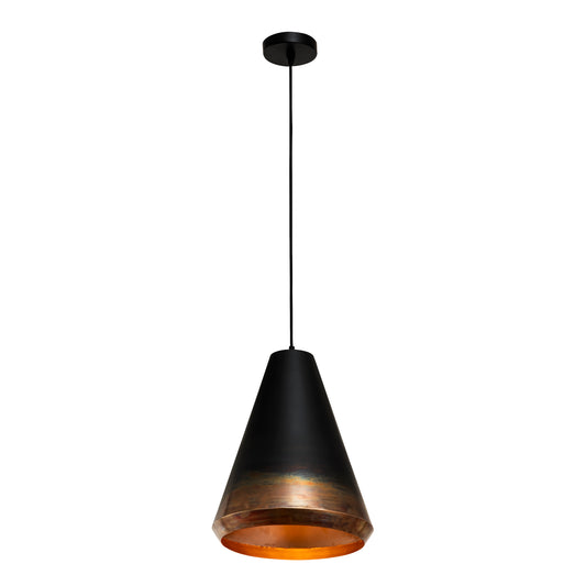 Embla 15" 1 Light Pendant in Brass Ombre