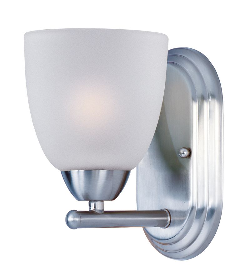 Axis 5' Single Light Vanity Wall Sconce in Polished Chrome