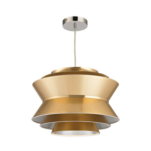 Godnik 15' 1 Light Pendant in Gold