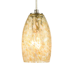 Golden Pasture 5' 1 Light Mini Pendant in Satin Nickel