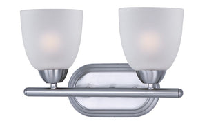 Axis 13' 2 Light Bath Vanity Light in Polished Chrome