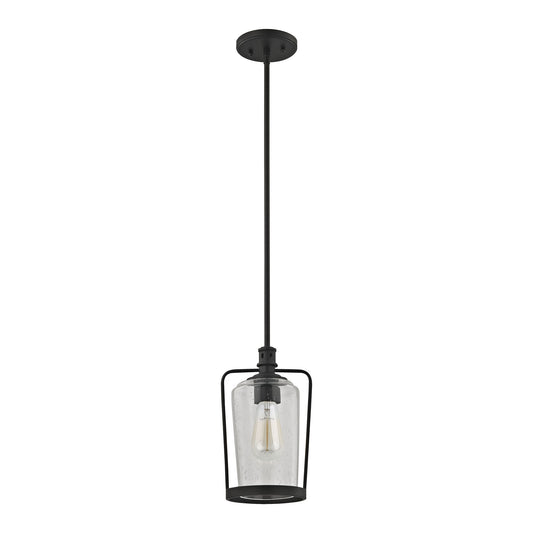 Hamel 7" 1 Light Mini Pendant in Oil Rubbed Bronze