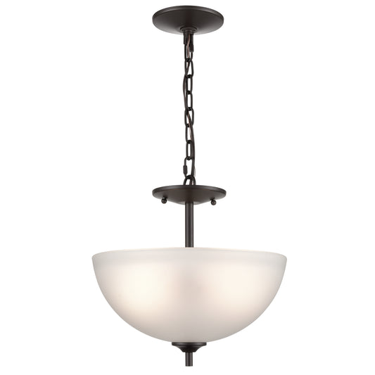 Jackson 14" 2 Light Pendant in Oil Rubbed Bronze