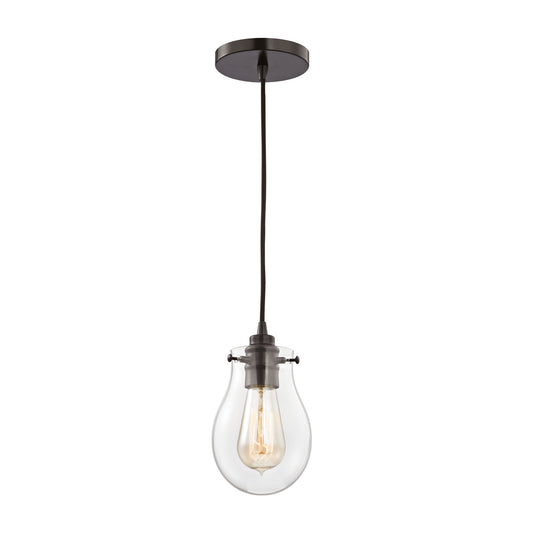 Jaelyn 5" 1 Light Mini Pendant in Oil Rubbed Bronze