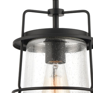 Kennington 8' 1 Light Mini Pendant in Black