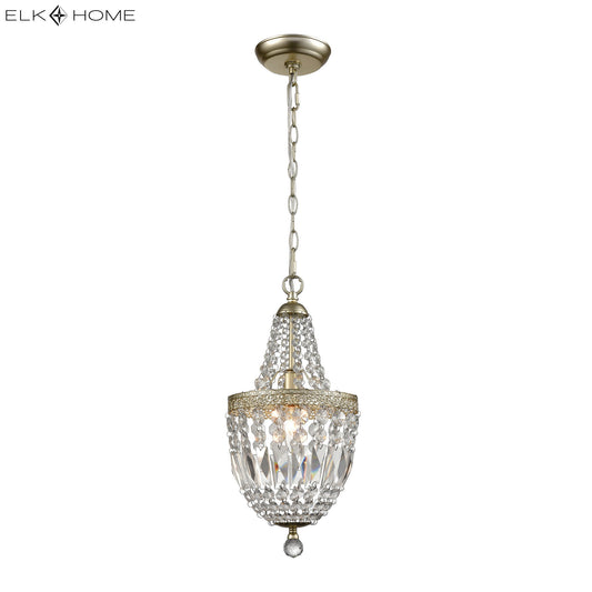 Morley 8" 1 Light Mini Pendant in Clear