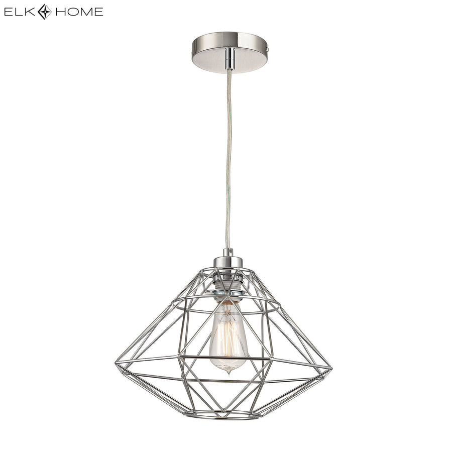 Paradigm 13' 1 Light Pendant in Chrome