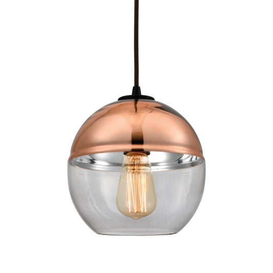 Revelo 8" 1 Light Pendant in Oil Rubbed Bronze