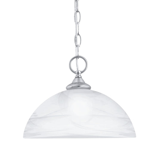 Tahoe 12" 1 Light Mini Pendant in Brushed Nickel