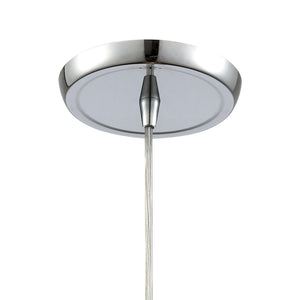 Tallula 4' 1 Light Mini Pendant in Polished Chrome