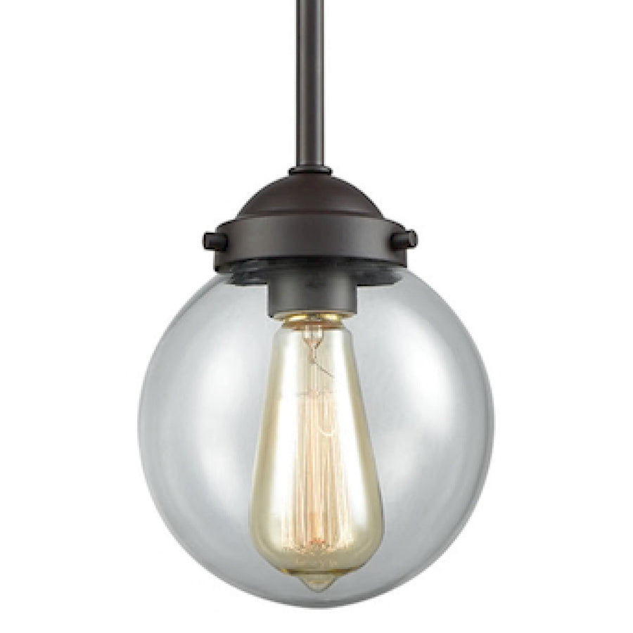 Beckett 6' 1 Light Mini Pendant in Oil Rubbed Bronze