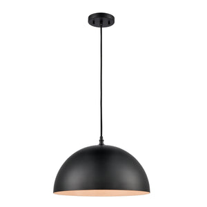 Chelsea 16' 1 Light Pendant in Black