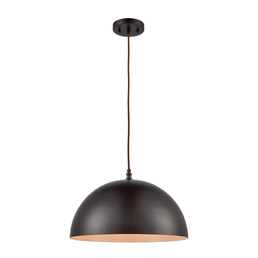 Chelsea 16" 1 Light Pendant in Oil Rubbed Bronze