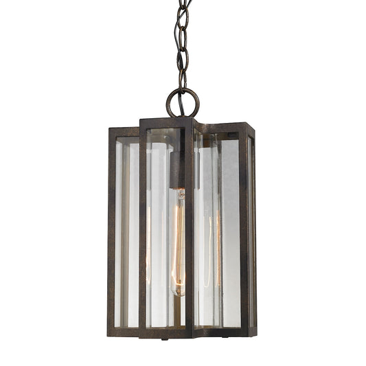 Bianca 1 Light Pendant in Hazelnut Bronze