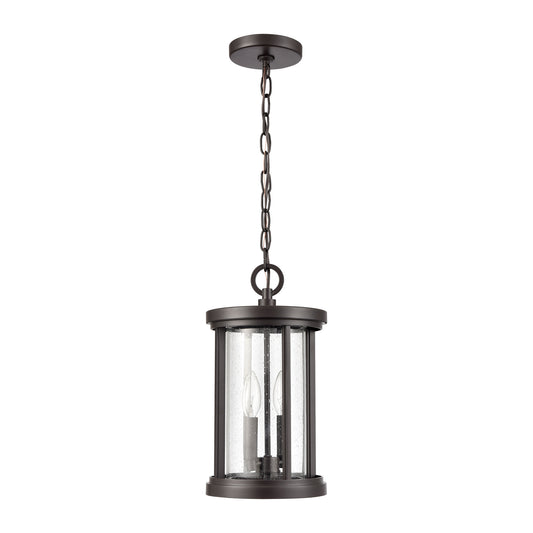 Brison 2 Light Pendant in Oil Rubbed Bronze