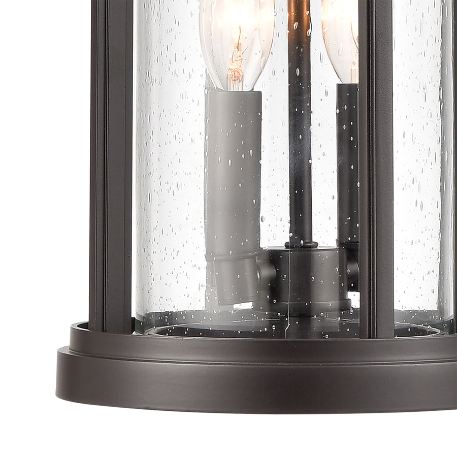 Brison 2 Light Pendant in Oil Rubbed Bronze