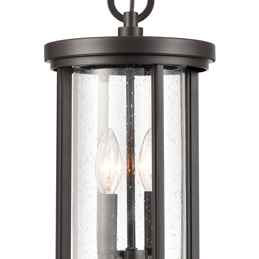 Brison 2 Light Pendant in Oil Rubbed Bronze