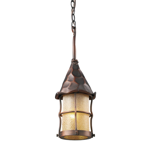 Rustica 18" 1 Light Pendant in Antique Copper