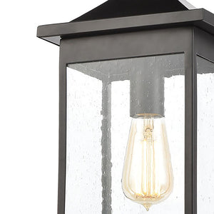 Lamplighter 1 Light Pendant in Matte Black