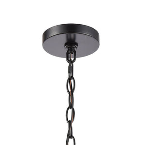 Lamplighter 1 Light Pendant in Matte Black