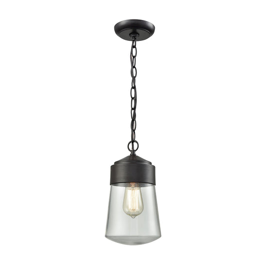 Mullen Gate 1 Light Pendant in Oil Rubbed Bronze