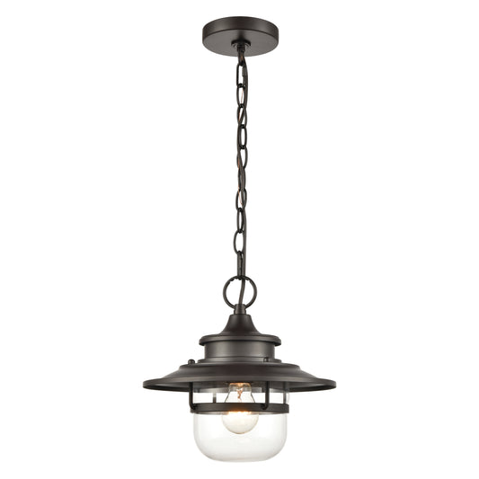 Renninger 1 Light Pendant in Oil Rubbed Bronze