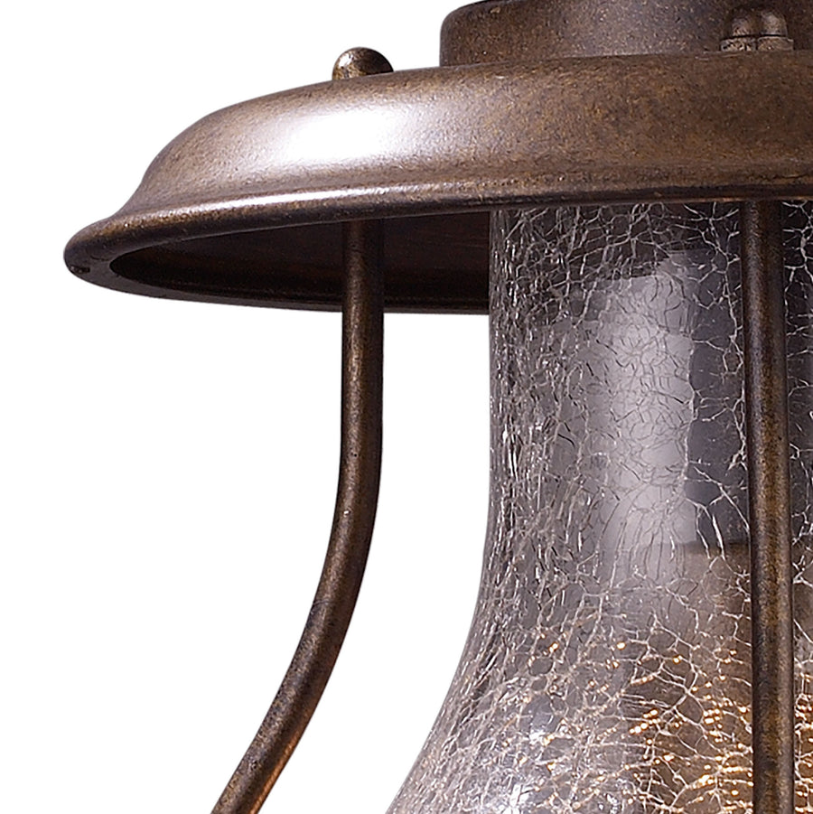 Wikshire 1 Light Pendant in Coffee Bronze