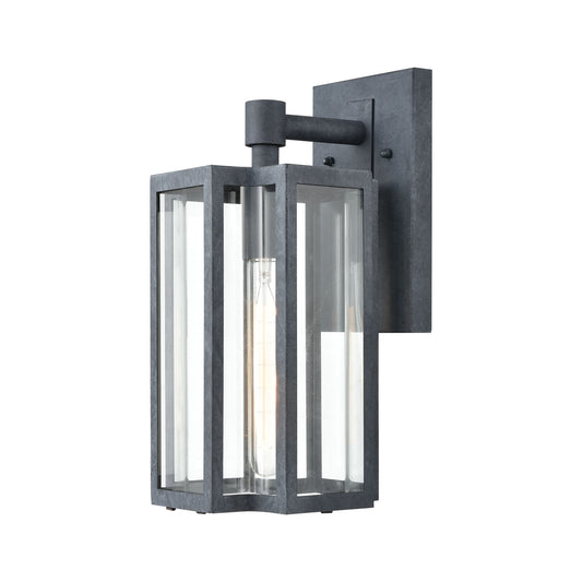 Bianca 6" 1 Light Sconce in Aged Zinc