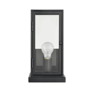 Foundation 12' 1 Light Sconce in Matte Black