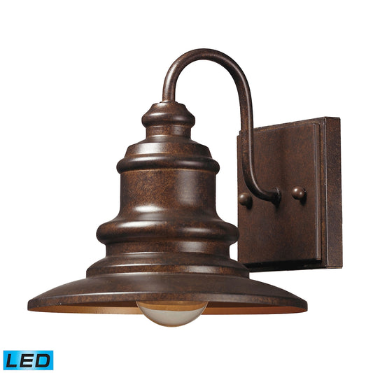 Marina 8" 1 Light LED Sconce in Hazelnut Bronze