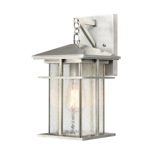 Oak Park 7" 1 Light Sconce in Antique Brushed Aluminum