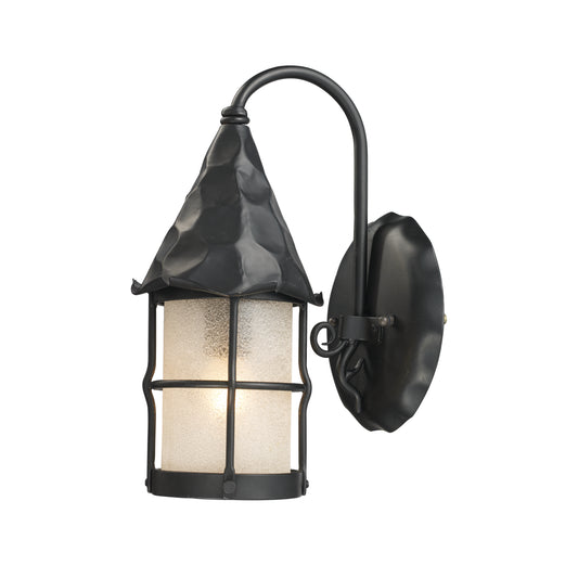 Rustica 7.5" 1 Light Sconce in Matte Black