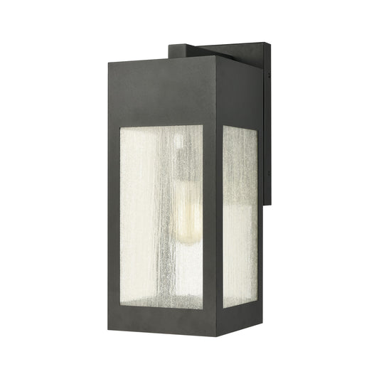 Angus 8" 1 Light Sconce in Charcoal