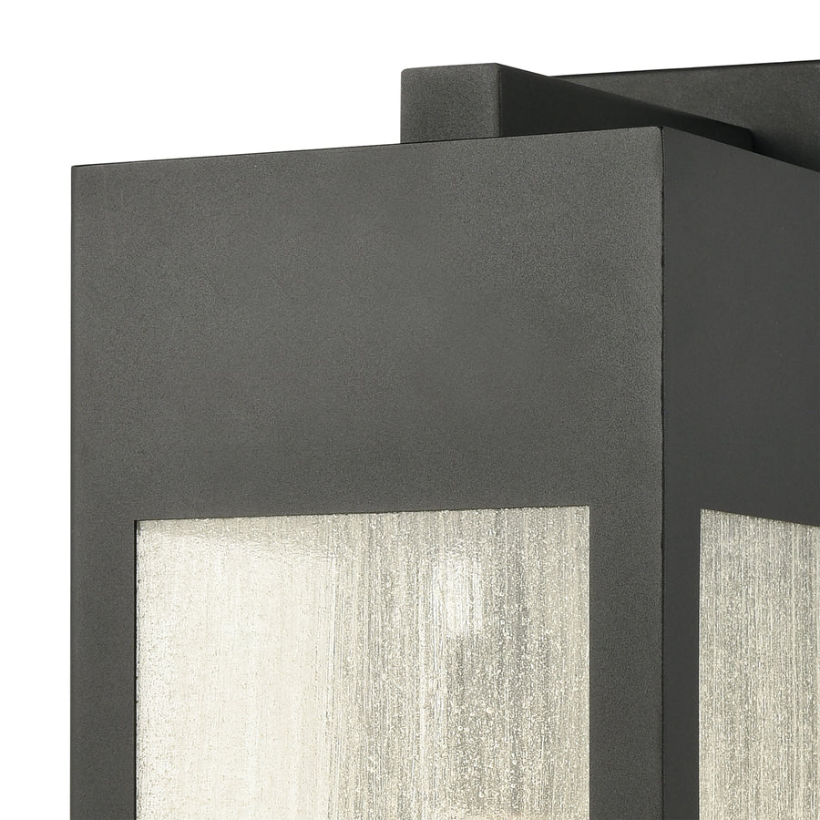 Angus 8' 1 Light Sconce in Charcoal