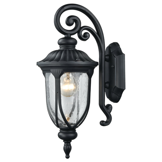 Derry Hill 7" 1 Light Sconce in Matte Black