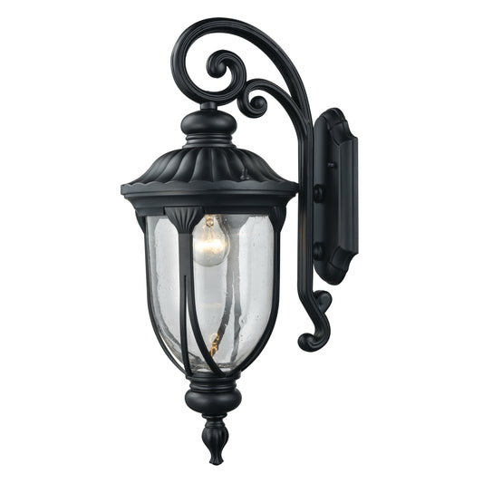 Derry Hill 9" 1 Light Sconce in Matte Black