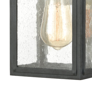 Heritage Hills 6' 1 Light Sconce in Aged Zinc