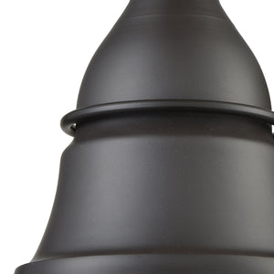 Langhorn 6' 1 Light Sconce in Oil Rubbed Bronze