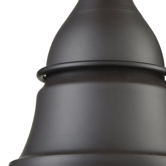 Langhorn 6" 1 Light Sconce in Oil Rubbed Bronze