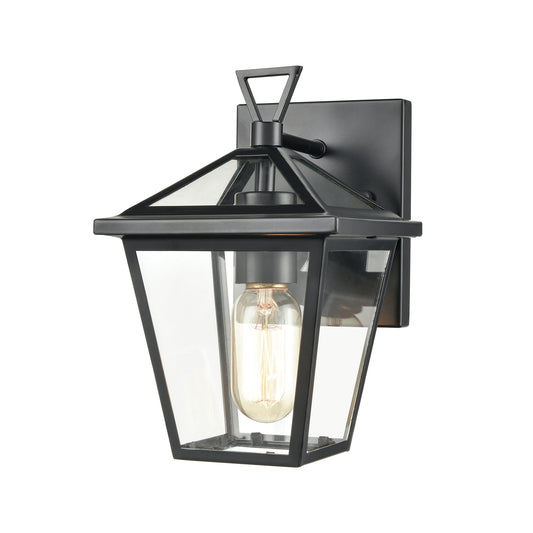 Main Street 6" 1 Light Sconce in Black