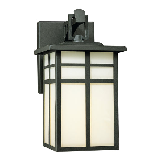 Mission 5.5" 1 Light Sconce in Black