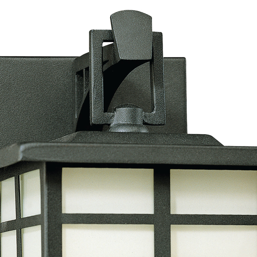 Mission 5.5' 1 Light Sconce in Black