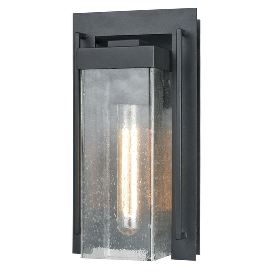 Overton 6" 1 Light Sconce in Matte Black