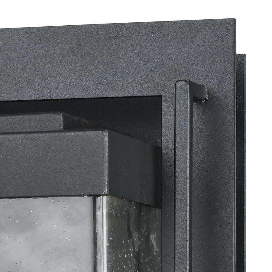 Overton 6' 1 Light Sconce in Matte Black