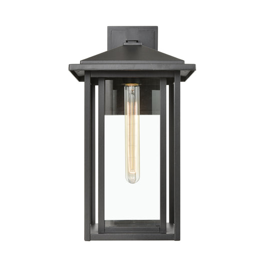 Solitude 9" 1 Light Sconce in Matte Black